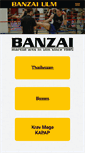 Mobile Screenshot of banzai-ulm.de